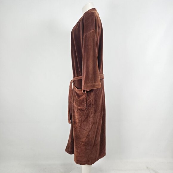 Vintage Christian Dior Monsieur Brown Bathrobe Size L - Picture 6 of 12